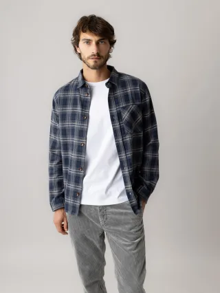 mos mosh gallery - MMGDavid Bruse Overshirt salute navy - Gr. - M