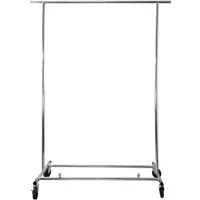 GERSO Kleiderständer Klappbarer & stabiler Kleiderständer auf Rollen 130 cm breit