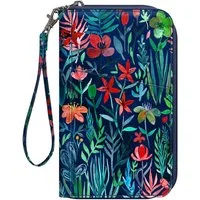 Fintie Geldbörse Reisepass Tasche Familie Reiseorganizer, Wasserdicht Reisepasshülle, Ausweistasche Dokumentee mit RFID Blockier für Damen und Herren