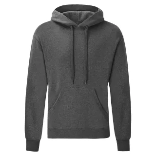 Fruit of the Loom - "Classic" Kapuzenpullover für Herren (Grau meliert)