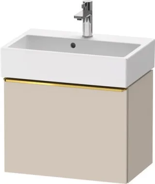 Duravit D-Neo Waschtischunterbau wandhängend Taupe Matt 584x372x440 mm - DE4229034910000 DE4229034910000