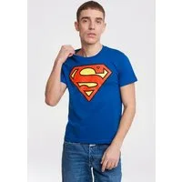 LOGOSHIRT T-Shirt SUPERMAN - LOGO mit coolem Frontprint