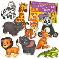 MAGNIKON Puzzle für Kleinkinder Große Teile, Maxi-Puzzles, 3, 4, 5 Teile, Puzzleteile