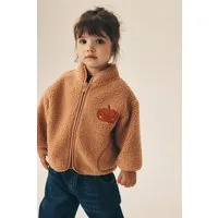 Next Fleecejacke Fleece mit durchgehendem Reißverschluss (1-St)