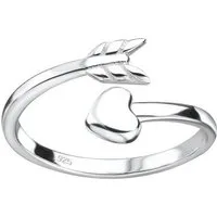 Monkimau Zehenring Pfeil Zehenring 925 Silber