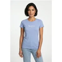 Pepe Jeans T-Shirt NEW VIRGINIA mit Logo-Print