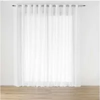 Douceur d'intérieur Gardine Breite Gardine mit Ösen, Leinenoptik, HALTONA, 400 x 240 cm, modern