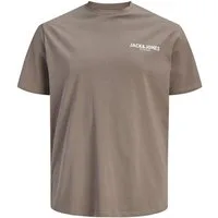 Jack & Jones PlusSize T-Shirt JPRBLAOSCAR SS TEE FST PLS mit Logo Schriftzug