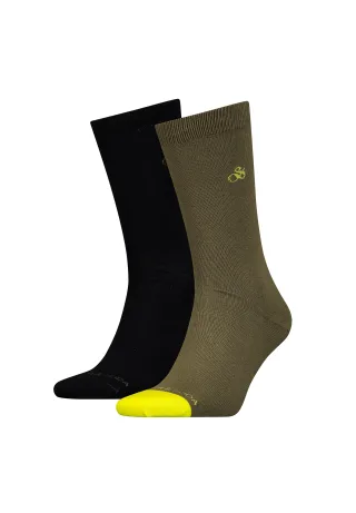 Scotch &amp; Soda Klassische Business Herrensocken im 2er Pack
