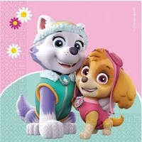 Procos Hängedekoration Servietten Paw Patrol 20Stk/33x33cm Skye & Everest