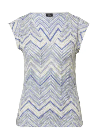 s.Oliver BLACK LABEL - T-Shirt blau - Gr. - 38