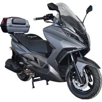 Alpha Motors Motorroller Sport Cruiser 300, 276 ccm, 125 km/h, Euro 5+, (Spar-Set, mit Topcase), mit integr. Alarmanlage, Keyless-System, USB-Anschluss und Windschild