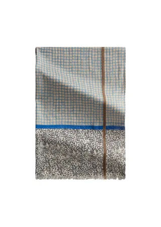 Marc OPolo Casual - Schal mit Allover-Print Dark Blue - Gr. - OS