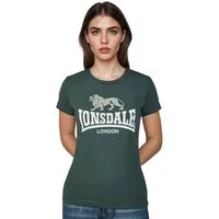 Lonsdale T-Shirt Lonsdale Damen T-Shirt Sarsden (Packung, 1er-Pack) aus Baumwolle