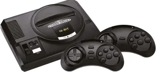 Sega Mega Drive Flashback HD [Edition 2019 inkl. SD-Karten Slot + 2x Wireless Controller] schwarz