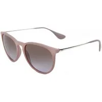 Ray-Ban Sonnenbrille Ray-Ban Erika RB4171 600068 Matte Sand Brown Brown Gradient
