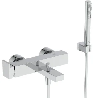 Ideal Standard Extra Wannenarmatur BD514AA 308x210x91 mm, Aufputz, mit Handbrause-Set, verchromt