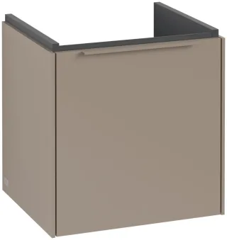 Villeroy & Boch Subway 3.0 Waschbeckenunterschrank, 1 Tür, 423 x 432 x 361,5 mm, Taupe / Taupe C58102VM