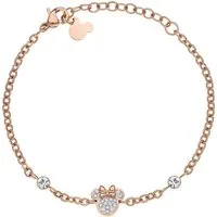 DISNEY Jewelry Silberarmband Disney Damen-Armband Edelstahl Zirkonia, Modern