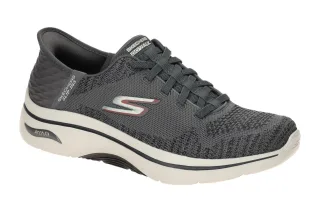 Skechers 216601 CCRD GO WALK ARCH FIT 2.0 - GRAND SELECT 2 Herren Slipper Grau
