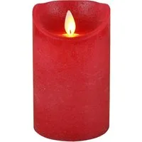 Coen Bakker Deco BV LED-Kerze LED Echtwachskerze Kerze 10 / 12,5 / 15 cm Timer Ø 7,5cm Wachskerze (1-tlg), große Farb- und Größenauswahl, Echtwachskerzen mit Timerfunktion