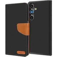 CoolGadget Handyhülle Flip Case Wallet Cover Book Tasche für Samsung Galaxy S24 FE 6,7 Zoll, Handy Tasche mit Kartenfach Book Schutzhülle