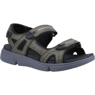 Hush Puppies - Herren Sandalen "Castro" (Khakigrün)