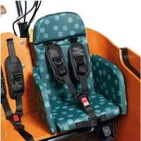 Babboe Fahrradkindersitz Babboe Kindersitz Luxus Dark Sage