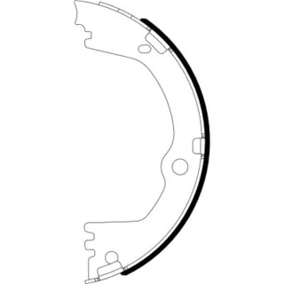 Textar Bremsbacken hinten Hyundai Equus Grand Santa Kia Sorento