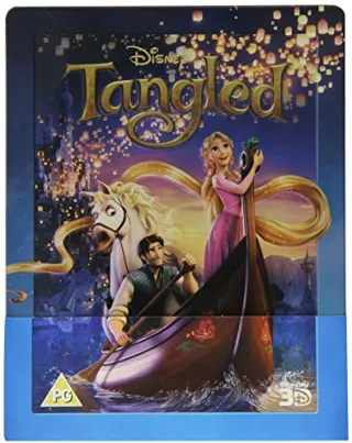 Tangled (3D/2D Blu-ray SteelBook) (Zavvi Exclusive: Disney Collection) [UK]