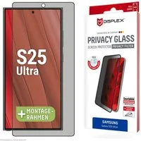 Displex Displayschutzglas Privacy Glass Screen Protection für Samsung Galaxy S25 Ultra, Displayschutzfolie, Schutzfolie, Bildschirmschutz, kratz- & stoßfest