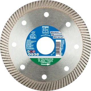 PFERD TOOLS Diamant-Trennscheibe DG SG zum Trennen von Fliesen - 68000031