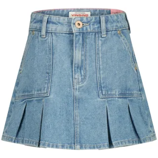 vingino - Deborah mid blue wash - Gr. - 140