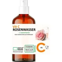 Naturmedin Gesichtswasser Rosenwasser Vitamin-C Erfischend