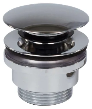 Keuco Ablaufgarnitur Armaturenzubehör 59902 Push-Open, Edelstahl-finish, 59902070000 59902070000