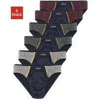 le jogger® Slip (Packung, 6-St) mit kontrastfarbenen Highlights
