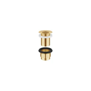 Dornbracht Siebventil SERIENNEUTRAL 10110970 Gold gebürstet (PVD),10110970-37 10110970-37