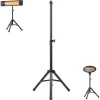 echos Lautsprecherständer Eco-9013, (bis 30 Zoll, höhenverstellbar,120 - 180 cm,Universalständer)