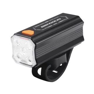 BENGGUO 400LM Aluminum Alloy Bicycle Headlight 5 LED Type-C Rechargeable Waterproof Bike Front Light for MTB Road Bike R