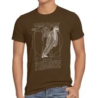 style3 T-Shirt Vitruvianischer Pop King jackson da vinci michael moonwalk