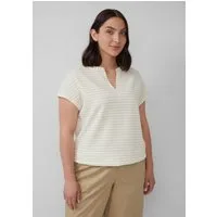 s.Oliver Muskelshirt T-Shirt Strukturiertes T-Shirt im O-Shape