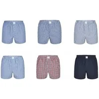 MG-1 Boxershorts Boxershorts MG-45-925-00 6er Pack Herren Unterhosen Baumwolle (6er-Pack, 6er-Pack)
