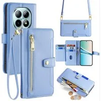 betterfon Handykette mit Portemonnaie für Xiaomi 17T - Handykette mit 5 Kartenfächer, 5 Kartenfächer + verstellbare Kette & Standfunktion mit TPU-Schutz