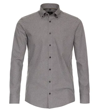 VENTI - Businesshemd braun - Gr. - 45