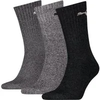 PUMA Socken PUMA UNISEX CREW SOCK 3P (3 Paar) mit farblichem Logo