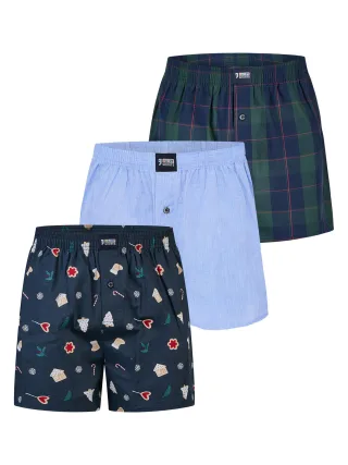 Happy Shorts Herren Boxer ChristmasBoxershorts, Unterhose, Boxerbriefs