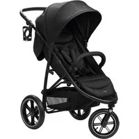 Hauck Kinder-Buggy Dreiradbuggy, Rapid 3 Air, black, mit schwenk/feststellbarem Vorderrad, Lufträder, bis 22 kg belastbar