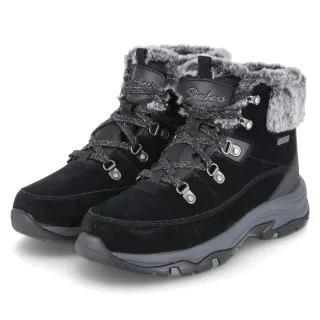 Skechers Winterstiefeletten SNOW WORRIE - Gr. 36 - Schwarz - Leder und Synthetik
