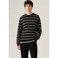 Levi's® Rundhalspullover Formstabiler Feinstrick dank Elasthan
