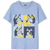 Cerda T-Shirt Bluey Kinder T-Shirt kurz 100 % Baumwolle Sommer Shirt Mädchen Jungen (einteilig)